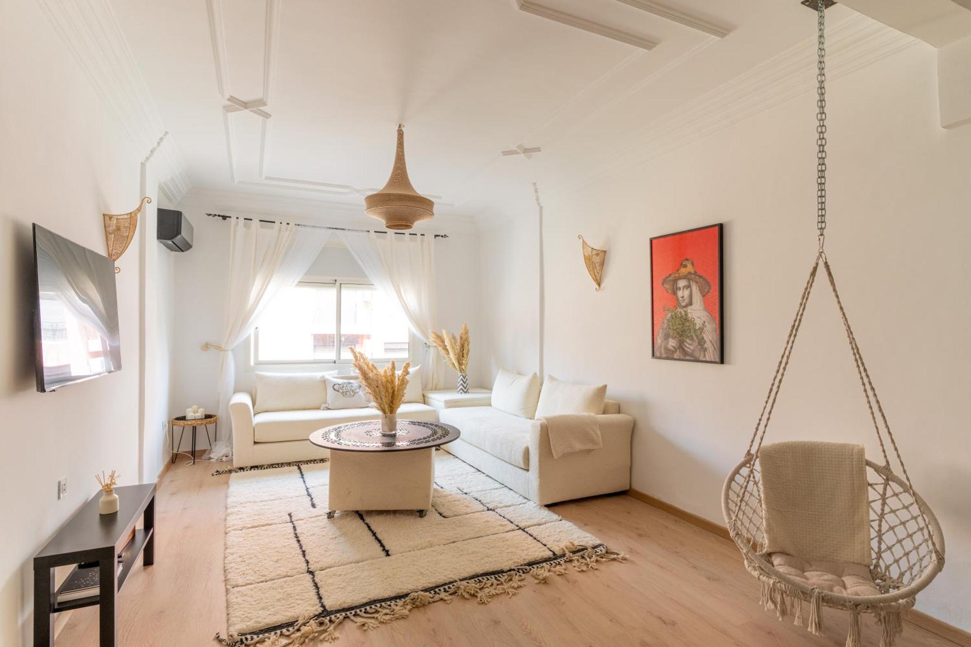 Appartement Centre Marrakech Gueliz - Cool & Cozy Apartment For A Family Stay In The Heart Of The City Марракеш Екстер'єр фото