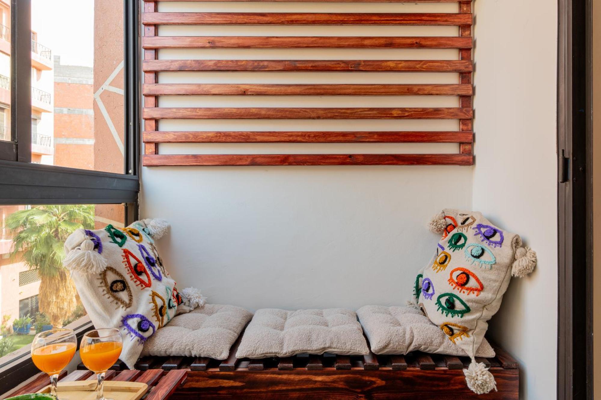 Appartement Centre Marrakech Gueliz - Cool & Cozy Apartment For A Family Stay In The Heart Of The City Марракеш Екстер'єр фото